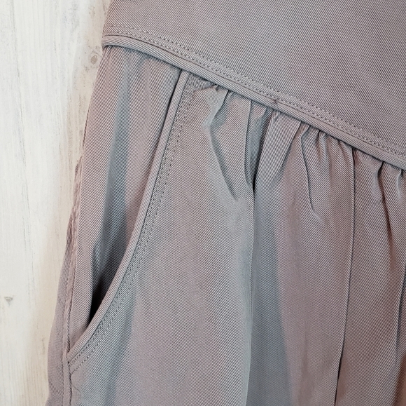 ARITZIA Wilfred Gray Mini Skirt Lyocell Pockets - Picture 9 of 9